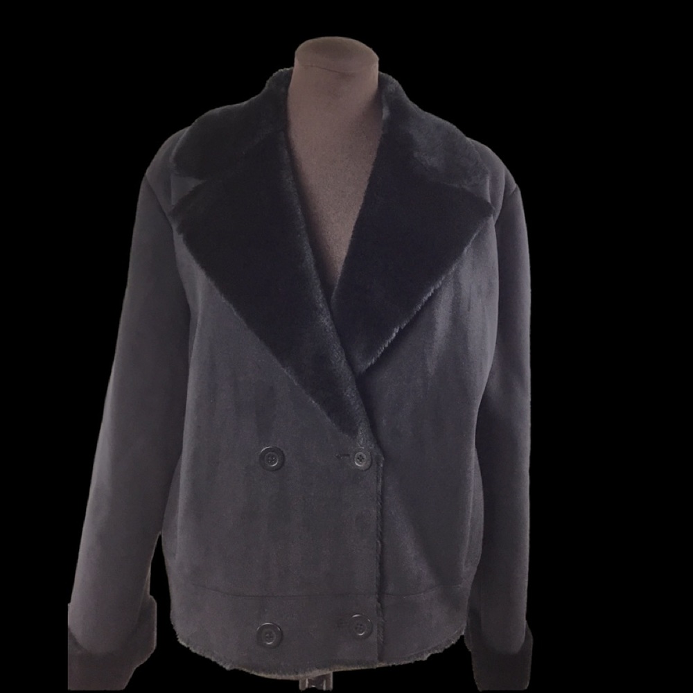 Ralph Lauren black short coat